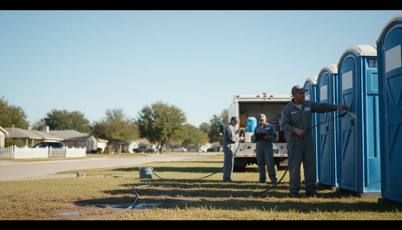 Long-Term Portable Toilet Rental in Harwood, ND near me